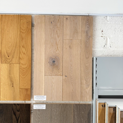 Boston Engineered Real Wood French Oak White Oiled